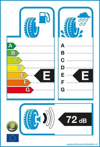 Bandenlabel E E 72